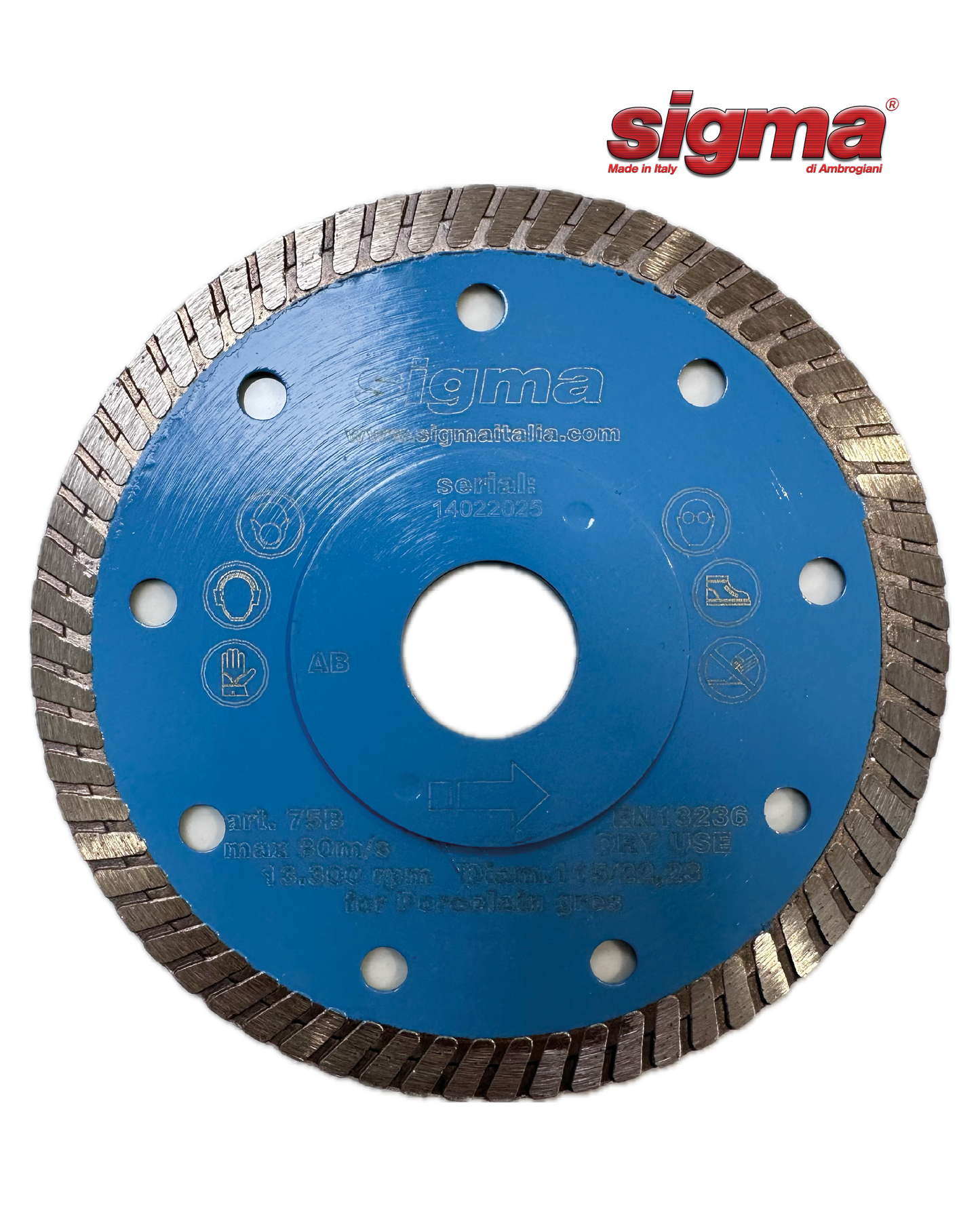 Sigma 75B 115mm Diamond Blade
