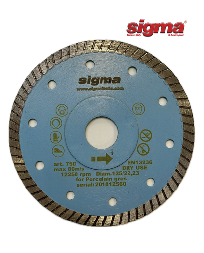 Sigma 75D 125mm Diamond Blade