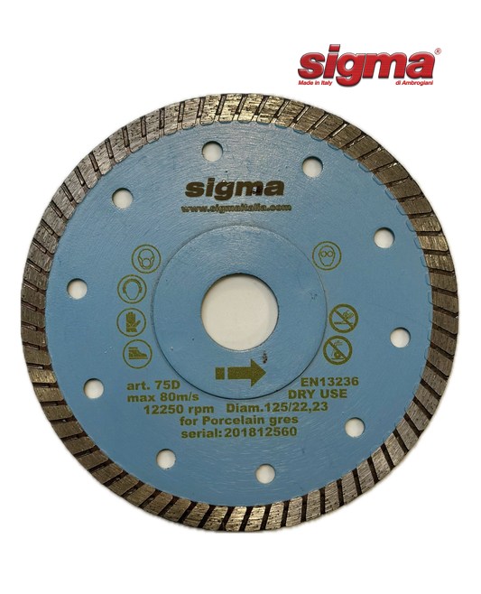Sigma 75D 125mm Diamond Blade