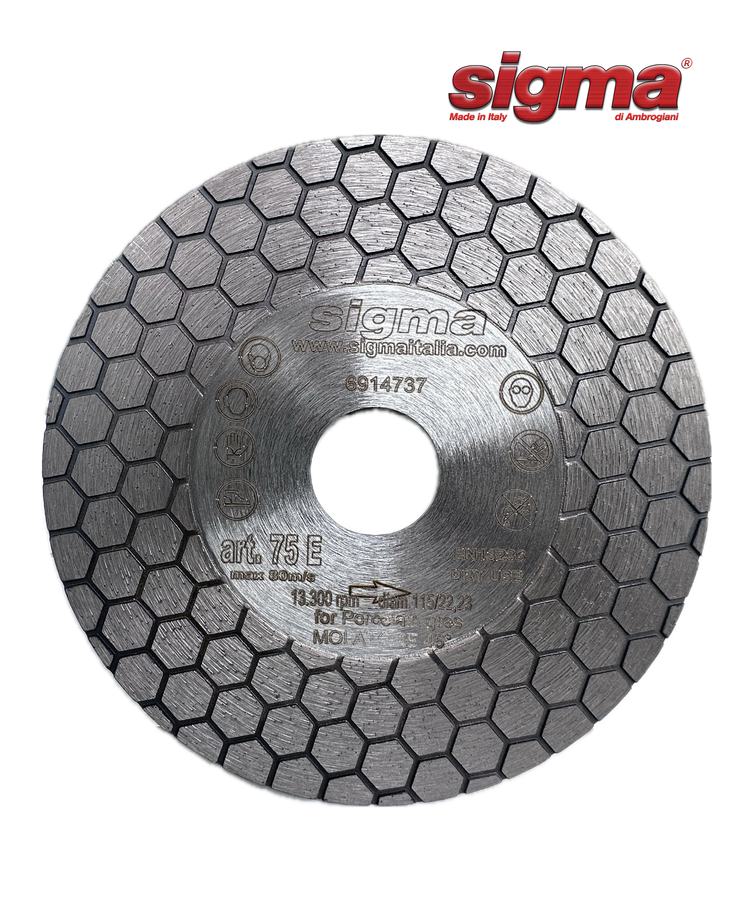 Sigma 75E Long Life Diamond Blade