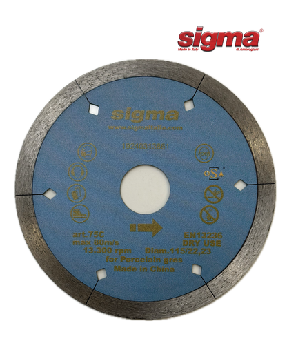 Sigma 75C 115mm Diamond Blade