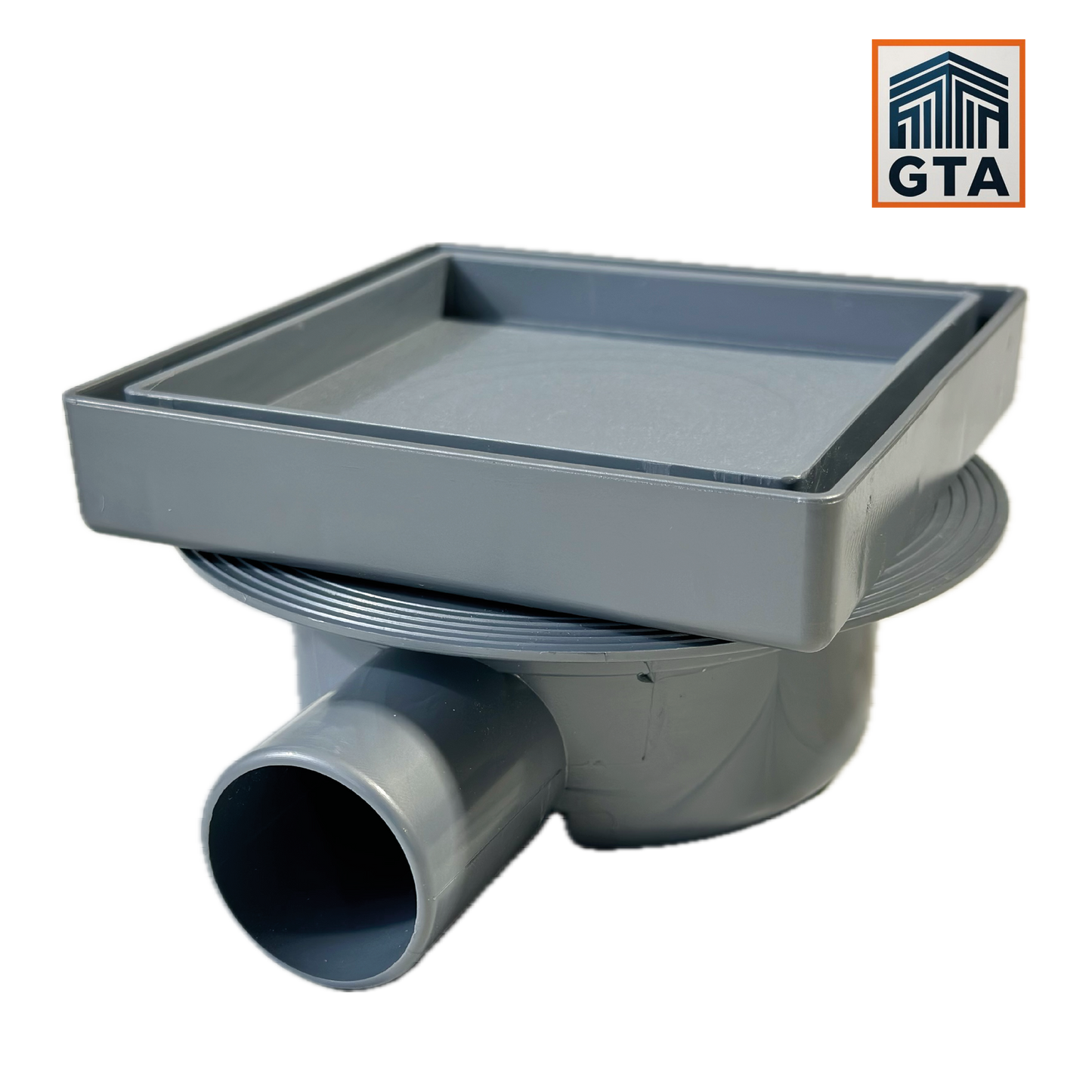 Floor Drain With Tile Tray 130x130mm