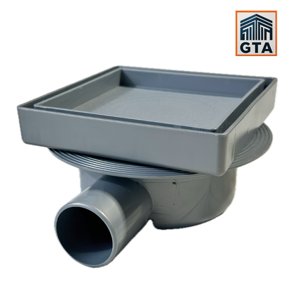 Floor Drain With Tile Tray 130x130mm