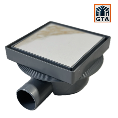 Floor Drain With Tile Tray 130x130mm
