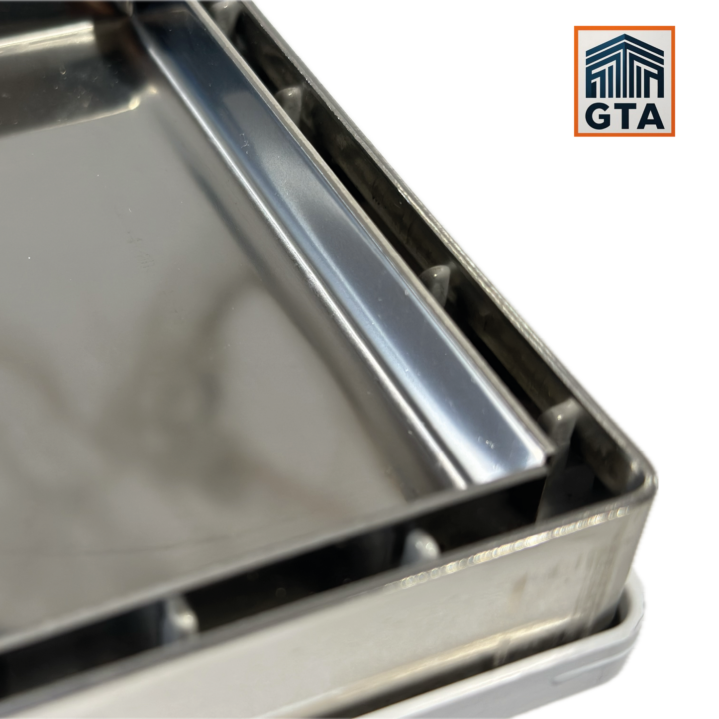 Stainless Steel Adjustable Drain With Tile Tray