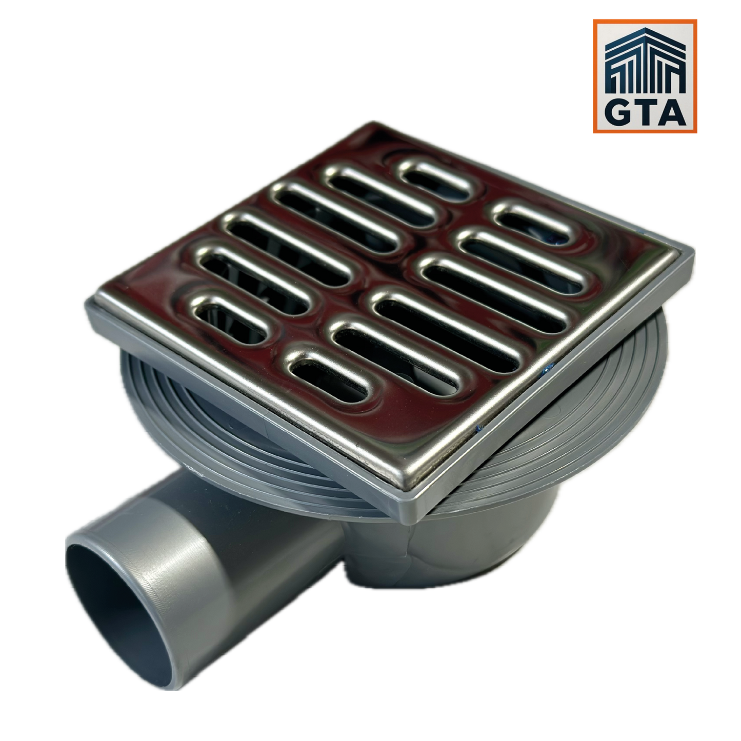 Adjustable Floor Drain 100x100