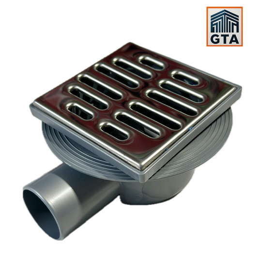 Adjustable Floor Drain 100x100