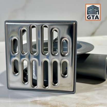Adjustable Floor Drain 100x100